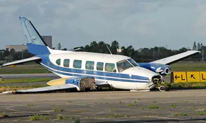 Skydiving plane crashes, all 20 aboard survive