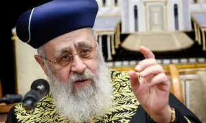 הרב יצחק יוסף: קרעתי צו גיוס של בן תורה