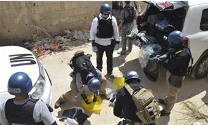Syria begins destroying remnants of chemical weapons program
