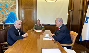 Netanyahu seeks more defense funding; Lapid sets condition