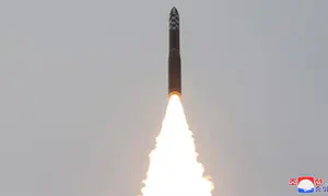 North Korea launches ballistic missile