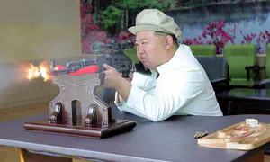 North Korean missile ship crashes in front of Kim Jong-Un