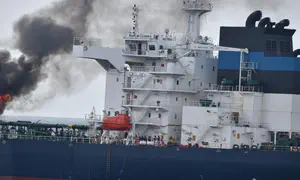 Houthis strike ship in Red Sea over alleged Israeli ties