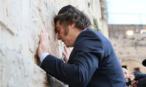 נשיא ארגנטינה בטקס המשואות?