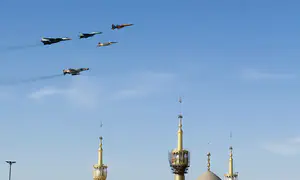 Iranian government planes left the country