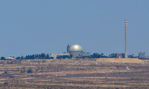 Satellite shows new accelerated construction at Dimona reactor