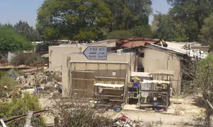 Prime Minister Netanyahu visits Kibbutz Nir Oz
