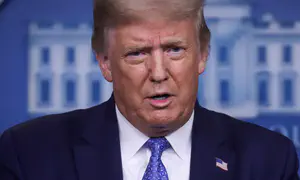 President Trump's press secretary slams 'Fake News' BBC