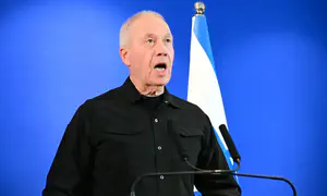 Gallant urges US to finish Iran nuclear job