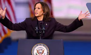 קמלה האריס נגד המלחמה עם איראן