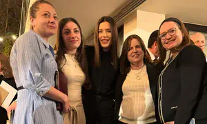Israeli media star celebrates with released hostages