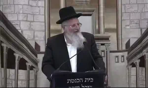 הרב אליהו: אין תוקף לפסק בג"ץ שנוגד חוק