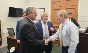 Protesters clash with Minister Ben-Gvir