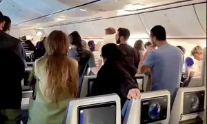 This is what happened on an El Al flight