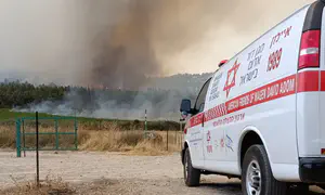 התחדשה השריפה בהרי ירושלים