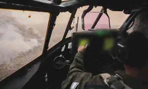 צה"ל הטיל למעלה מ-25 מטעני כיבוי מהאוויר