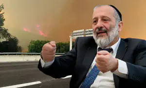 דרעי דורש: לחסל כל מחבל שמצית שריפה