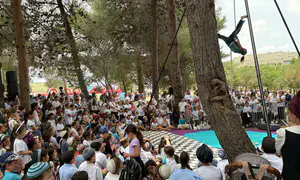 22,000 ביקרו במתחמי העצמאות של בנימין