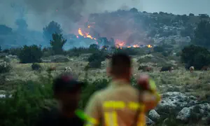 הושגה שליטה בשריפה בהרי ירושלים