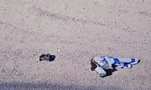 חשד למטען עטוף בדגל ישראל