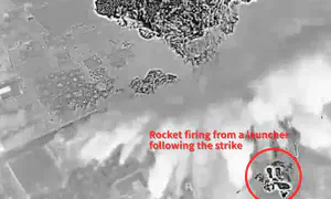 IDF strikes Hamas rocket launcher aimed at Israel