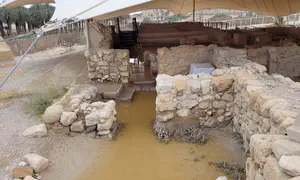 בית הכנסת בעין גדי נפגע בשיטפון חריג