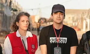 עידן אלכסנדר בדרכו לכוח צה"ל בעזה