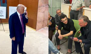 Phone call between Edan Alexander & President Trump