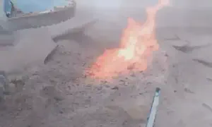 Мощный взрыв и пожар. Видео покушения на Мухаммеда Синвара
