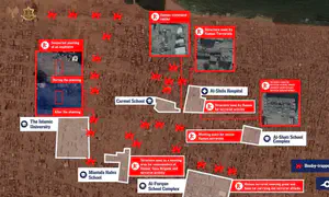 Hamas abuse of civilian facilities in Gaza City revealed