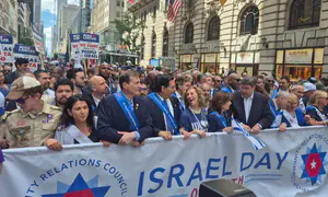 NY Gov. Kathy Hochul delivers fiery speech at Israel Day parade