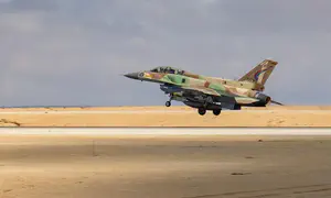 Terrorist enters weapons depot and is eliminated