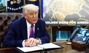 Trump unveils plans for 'Golden Dome' defense system