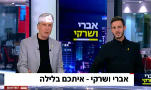 זו הסיבה שאברי גלעד הגיע לאולפן עם תחבושת