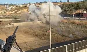 צפו: מטען חבלה מושמד בפיצוץ עז ביו"ש