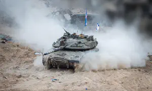 כך נראה מבצע 'מרכבות גדעון' בעזה
