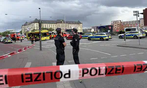 At least 12 injured in knife attack at Hamburg railway station