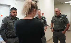 Border Police volunteer injured in ramming attack