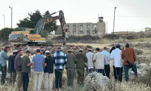 First cemetery established overnight for fallen hero David Libi