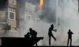 Here’s a new one - tossing Molotov cocktails is not terror