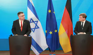 'We need Germany's support during our difficult hours'