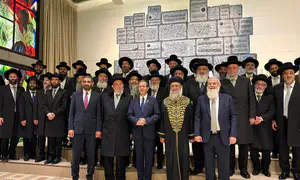28 דיינים הושבעו בבית הנשיא