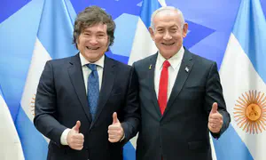 'Javier, you are a real friend of Israel!'