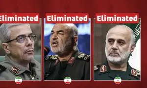 Senior Iranian commanders eliminated in strike on nuclear sites