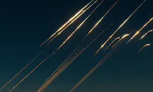 Iran launches 50 missiles at Israel