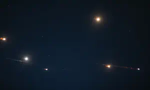 Iran launches missile barrage at Israel