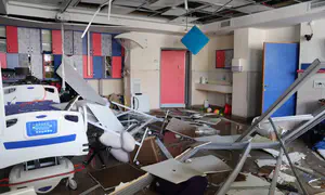 Missile from Iran destroys ALEH’s campus for disabled children