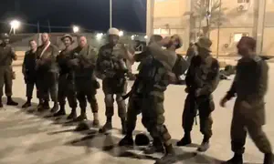 Tank soldiers complete emotional ceremony with powerful prayer