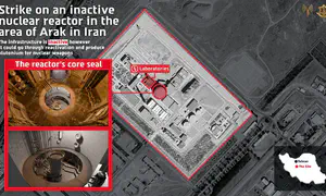 IAF strikes key Iranian nuclear reactor