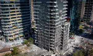 Watch: Rescues at site of missile strike in Ramat Gan
